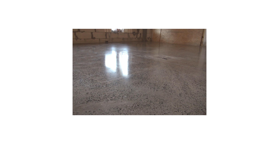 The technology of the industrial floor system with polished concrete