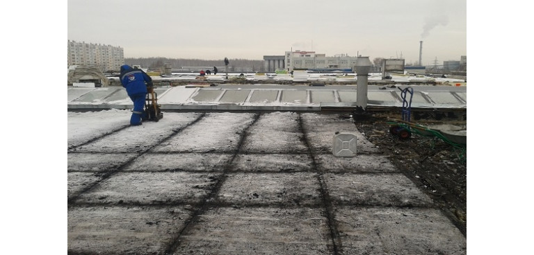 Renovation and device of a new roof OAO "Chelyabinsk-Lada", фото 3