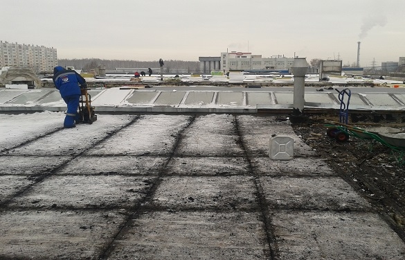 Renovation and device of a new roof OAO "Chelyabinsk-Lada", фото 3