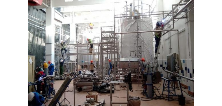 Reconstruction of the sour cream department of Danone Russia JSC, фото 1